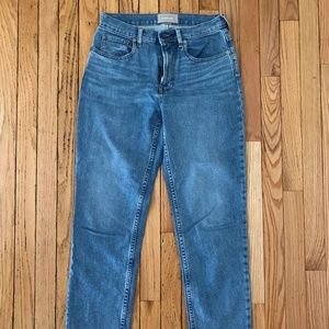 Everlane Cheeky Jeans, light wash, size 27